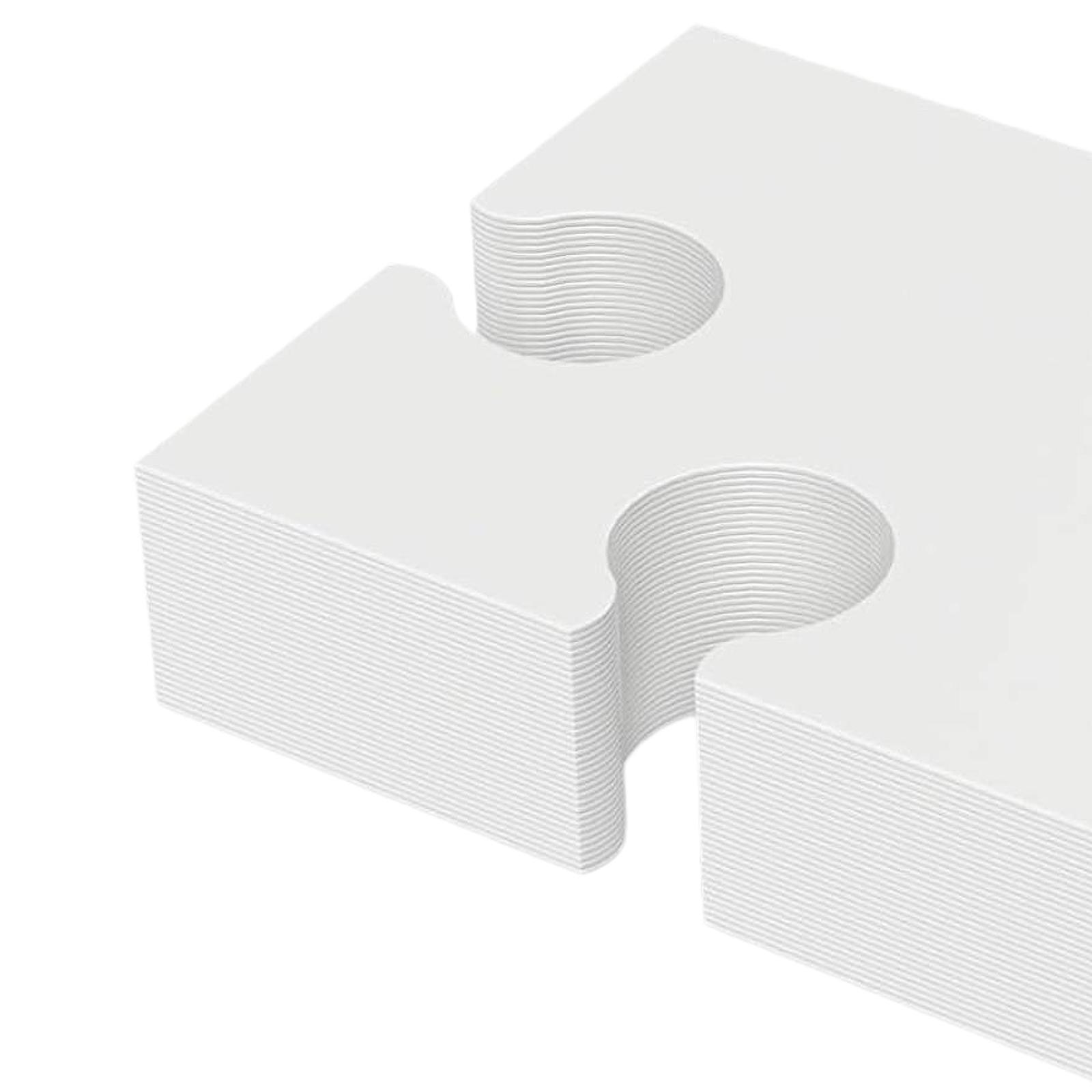 Puzzle Blank White - 30 Potong Puzzle Kosong untuk Hadiah