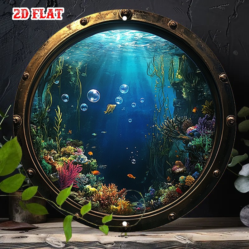 Papan Dinding Logam Vintage Ru - Metal Photo Panel ulasan dan harga
