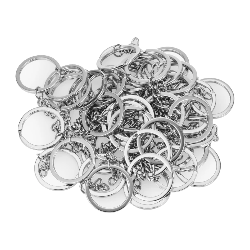100 buah perlengkapan pembuata - Button Badge Blank ulasan dan harga