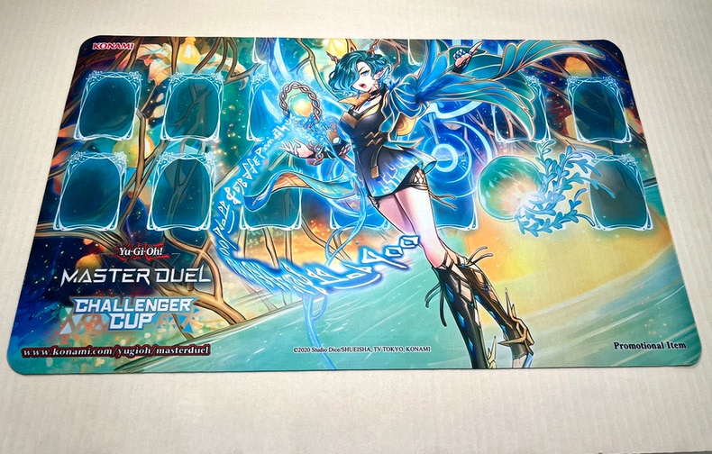 Yugioh Elfnote Tinia Play Mat  - Door Mat Blank ulasan dan harga