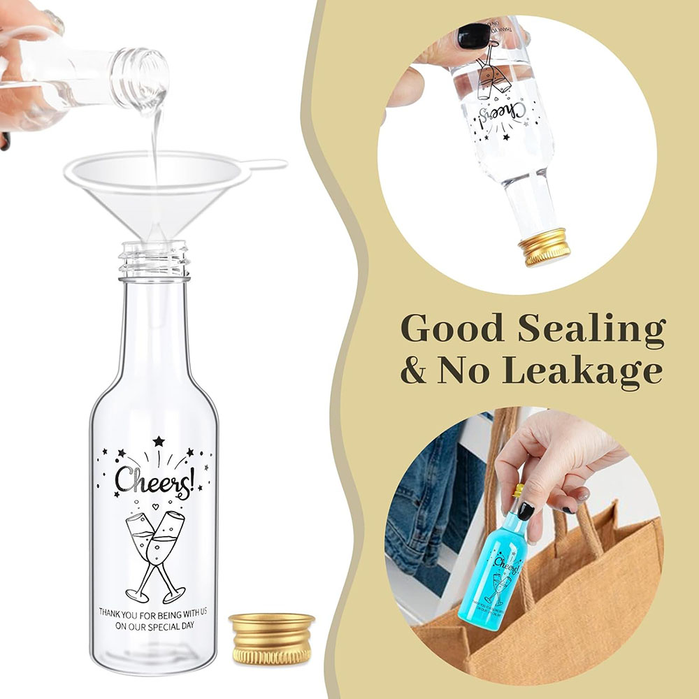 50 Botol Minuman Keras Mini, B - Water Bottle Blank ulasan dan harga