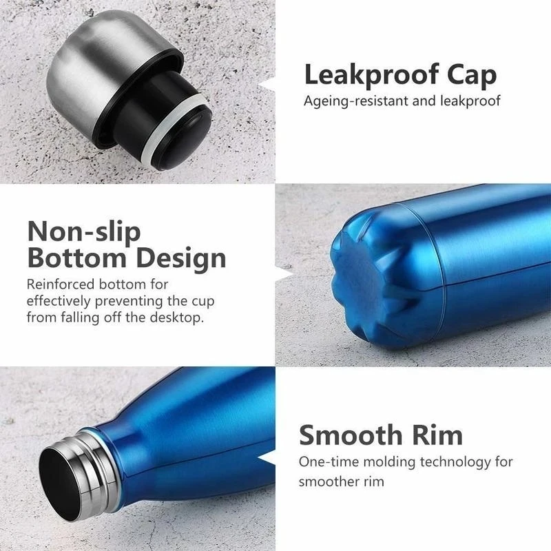 Botol Air Termos Vakum Stainle - Water Bottle Blank ulasan dan harga