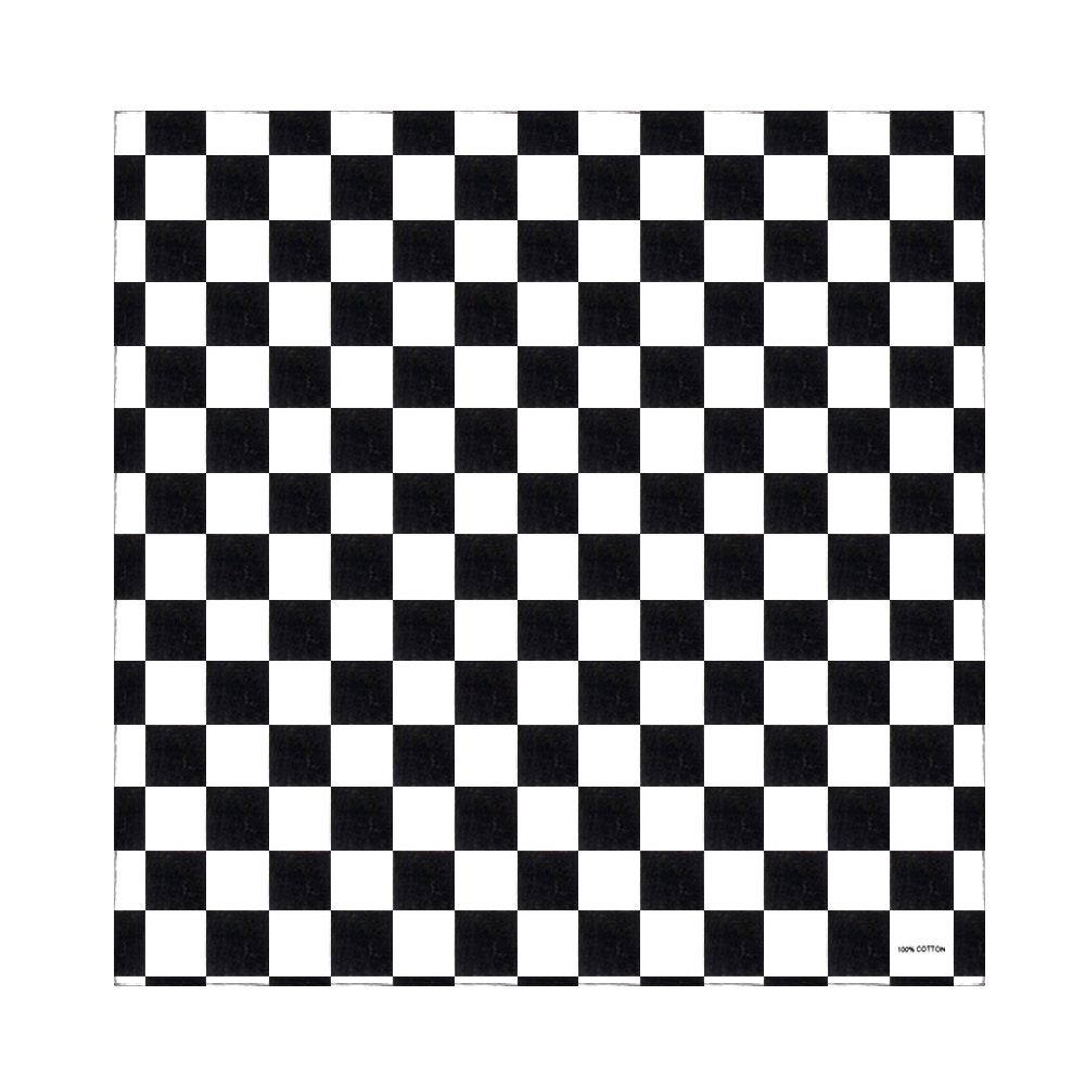 Bandana bendera kotak-kotak ot - Bandana Blank White ulasan dan harga