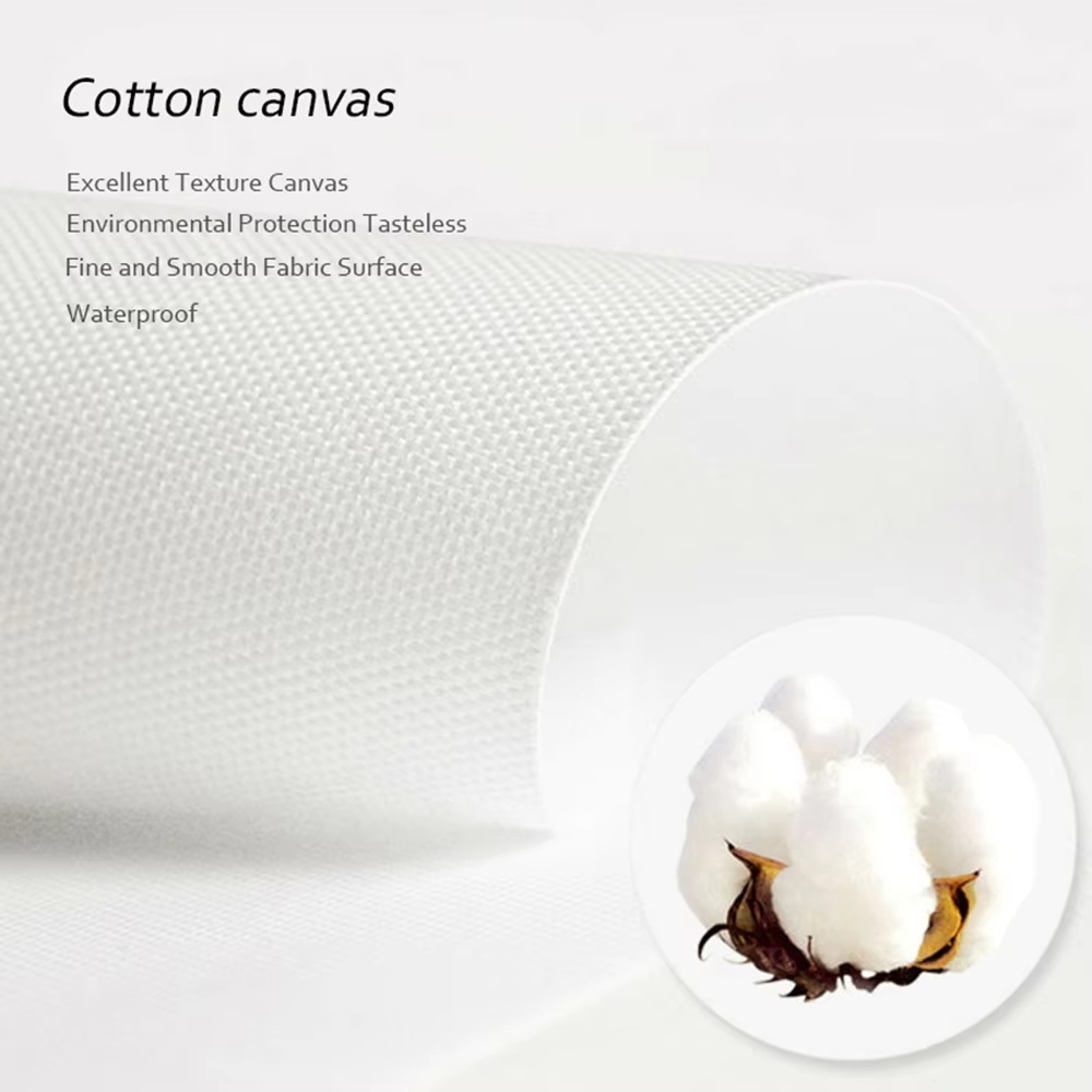 3pcs Set Lukisan Kanvas Bunga  - Canvas Wrap Ready ulasan dan harga